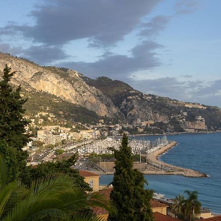מנטון Villa L'Ensoleillee Vue Panoramique Mer, 250 M De La Plage Et Du Centre Ville מראה חיצוני תמונה